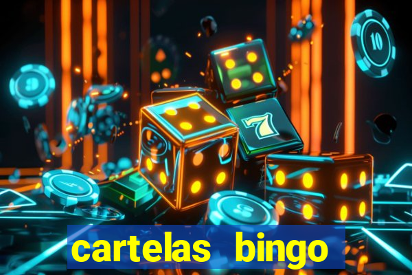 cartelas bingo bingo de palavras para imprimir